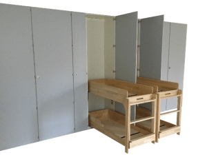 Beds and Cabinets